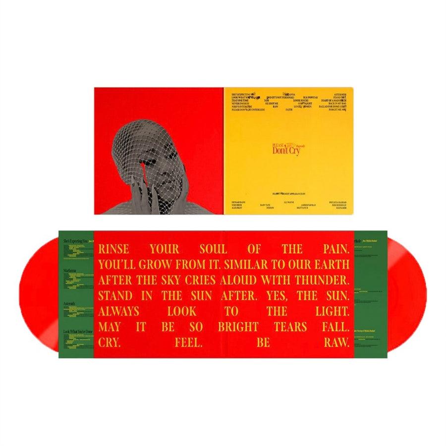 Rapsody - Please Don't Cry Exclusive Limited Red Color Vinyl 2x LP