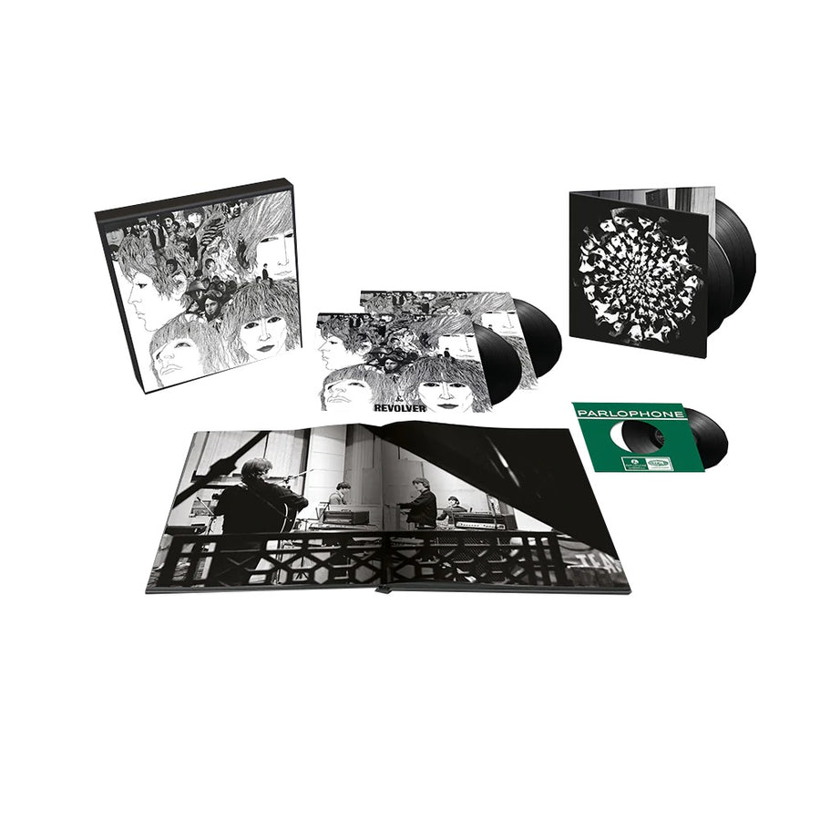 Revolver Special Edition Exclusive Black Color Super Deluxe 4x LP + 7” Vinyl