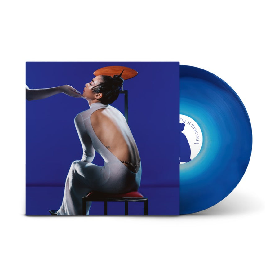 Rina Sawayama - Hold The Girl (1st Anniversary Edition) Exclusive Limited Opaque White/Cobalt Blue Color Vinyl LP