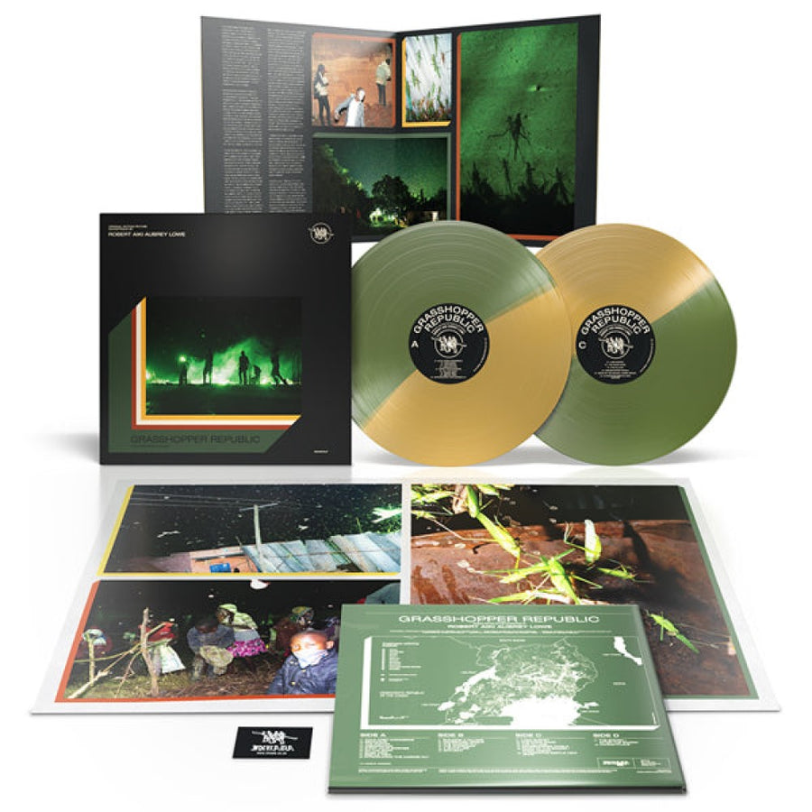 Robert Aiki Aubrey Lowe - Grasshopper Republic Exclusive Limited Green/Yellow Split Color Vinyl 2x LP