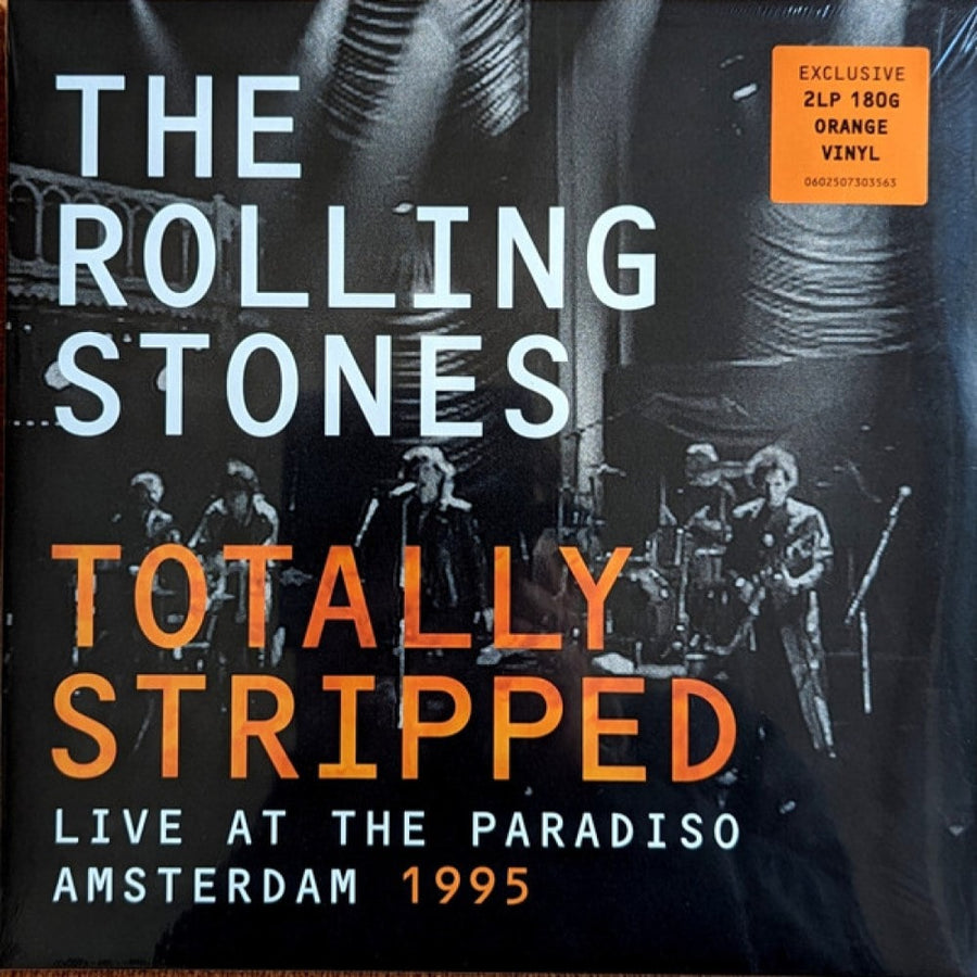 Rolling Stones - Totally Stripped: Live At The Amsterdam Paradiso Exclusive Limited Orange Color Vinyl 2x LP