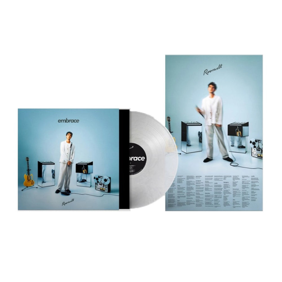 Roosevelt - Embrace Exclusive Blank Perle Transparent Vinyl LP Limited Edition #500 Copies