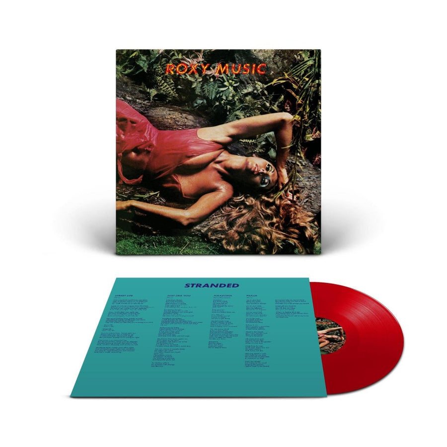 Roxy Music - Stranded Exclusive Limited Transparent Red Color Vinyl LP