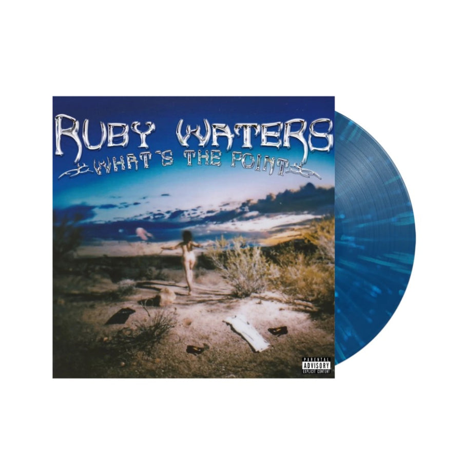 Ruby Waters - What's The Point Exclusive Limited Dark Blue Splatter Color Vinyl LP