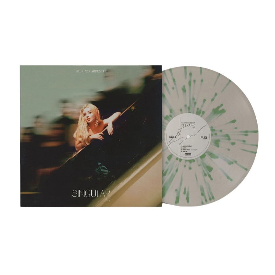 Sabrina Carpenter - Singular Act I Exclusive Limited Bone/Olive Green Splatter Color Vinyl LP