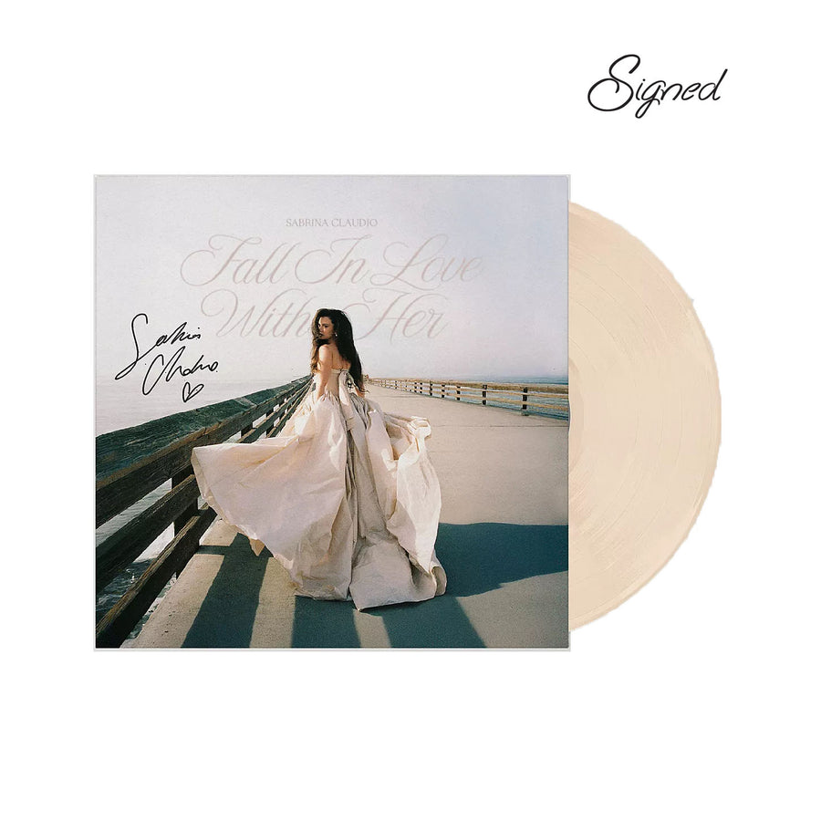 Sabrina Claudio Fall In Love With Her Signed Exclusive Opaque Bone Vinyl LP