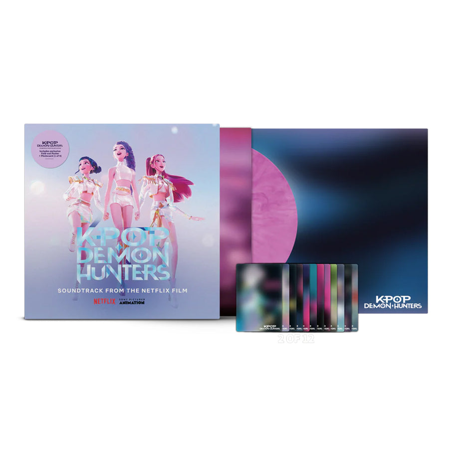 KPop Demon Hunters (Soundtrack from the Netflix ) Exclusive Smokey Fuschia Vinyl LP