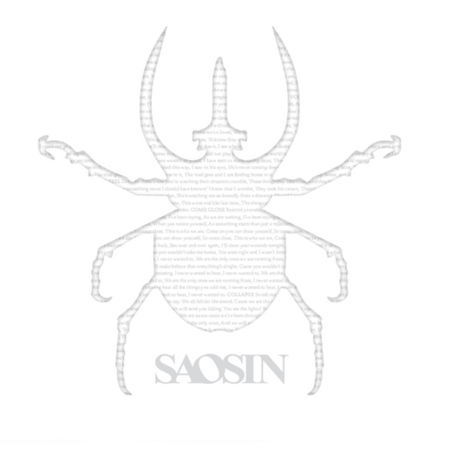 Saosin Exclusive Limited Milky Clear/Silver/Black/Blue/Violet Splatter Color Vinyl LP