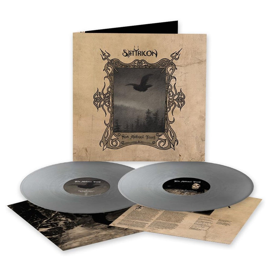 Satyricon - Dark Medieval Times Exclusive Limited Silver Color Vinyl 2x LP