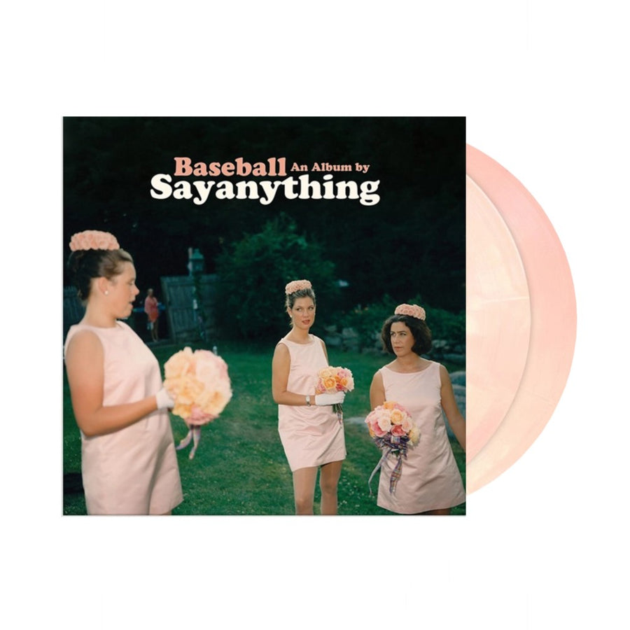 Say Anything - Baseball Exclusive Bone/Pink Galaxy Color Vinyl 2x LP Limited Edition #300 Copies