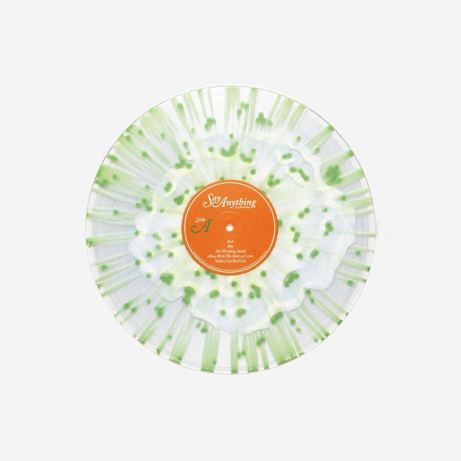 Say Anything – ...Is A Real Boy ‎Exclusive Limited Clear/White/Green Splatter Color Vinyl 2x LP