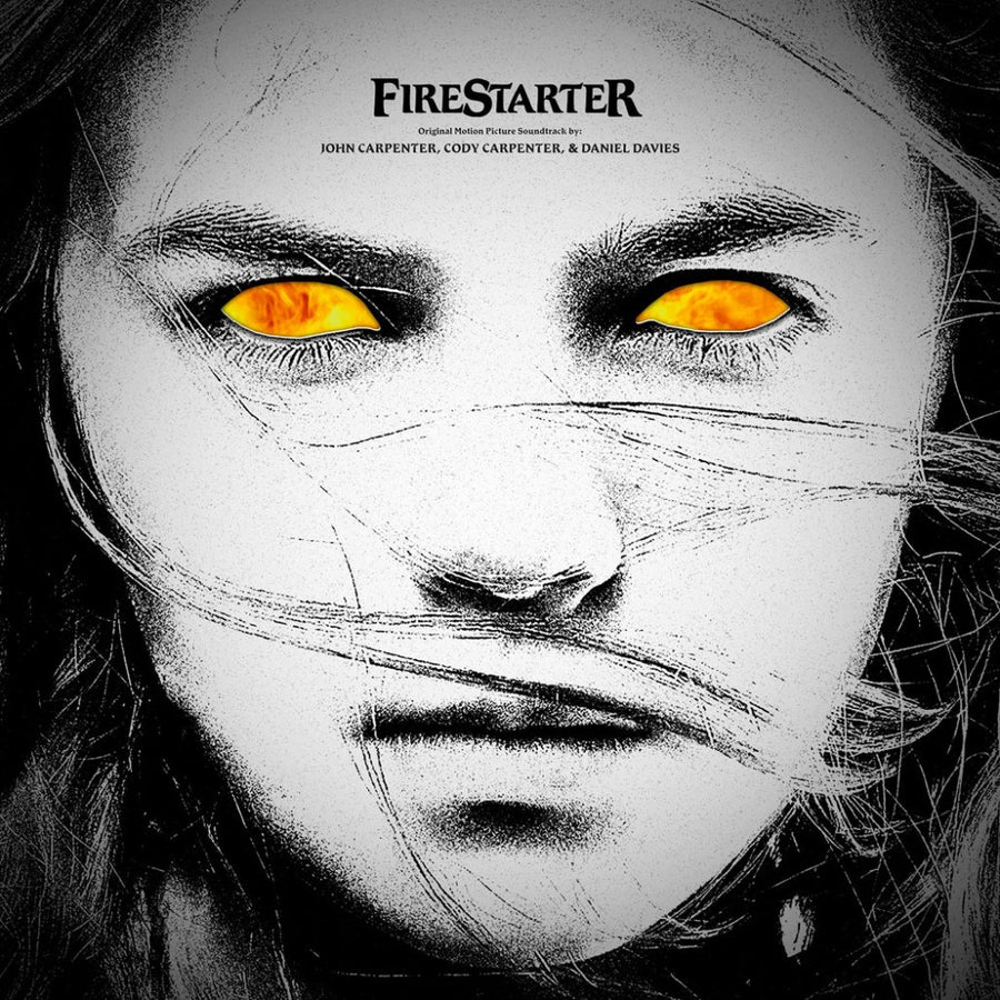 John Carpenter - Firestarter OST Exclusive Limited Black Smoke/Orange Splatter Color Vinyl LP