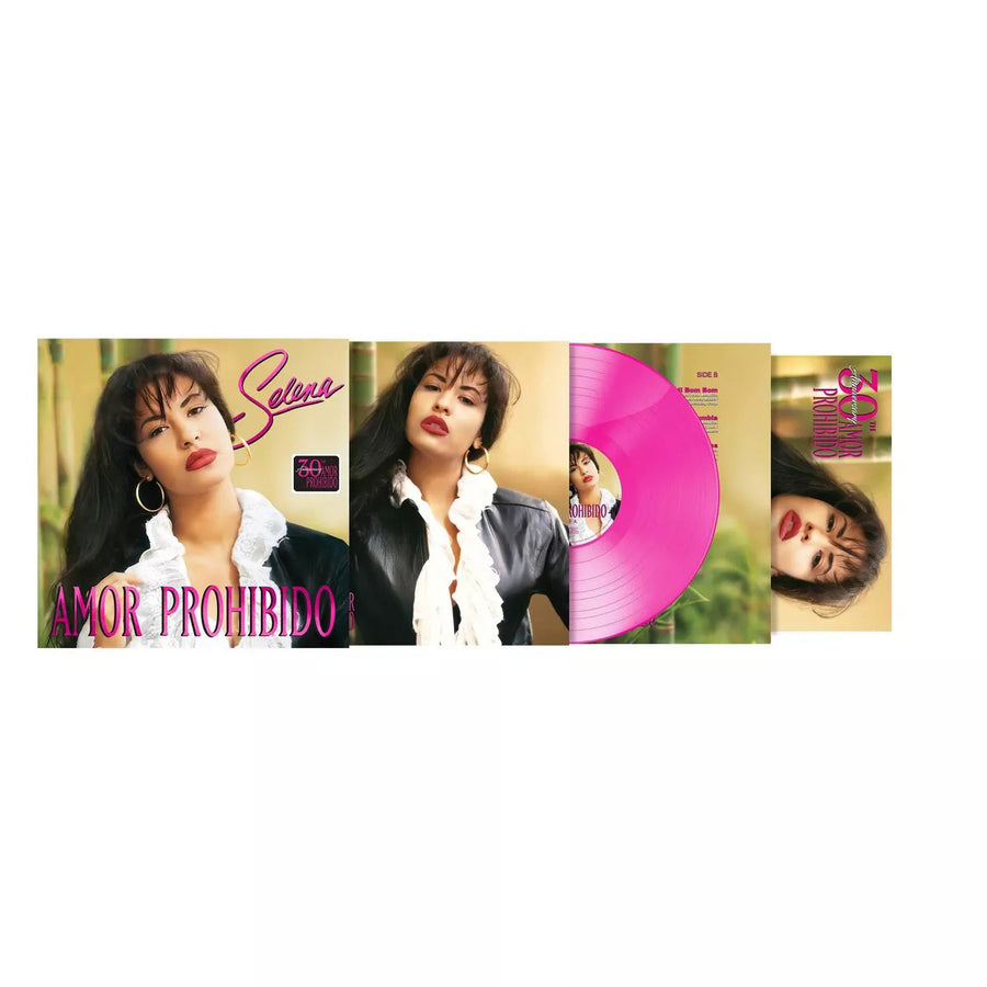 Selena - Amor Prohibido Exclusive Limited Pink Color Vinyl LP