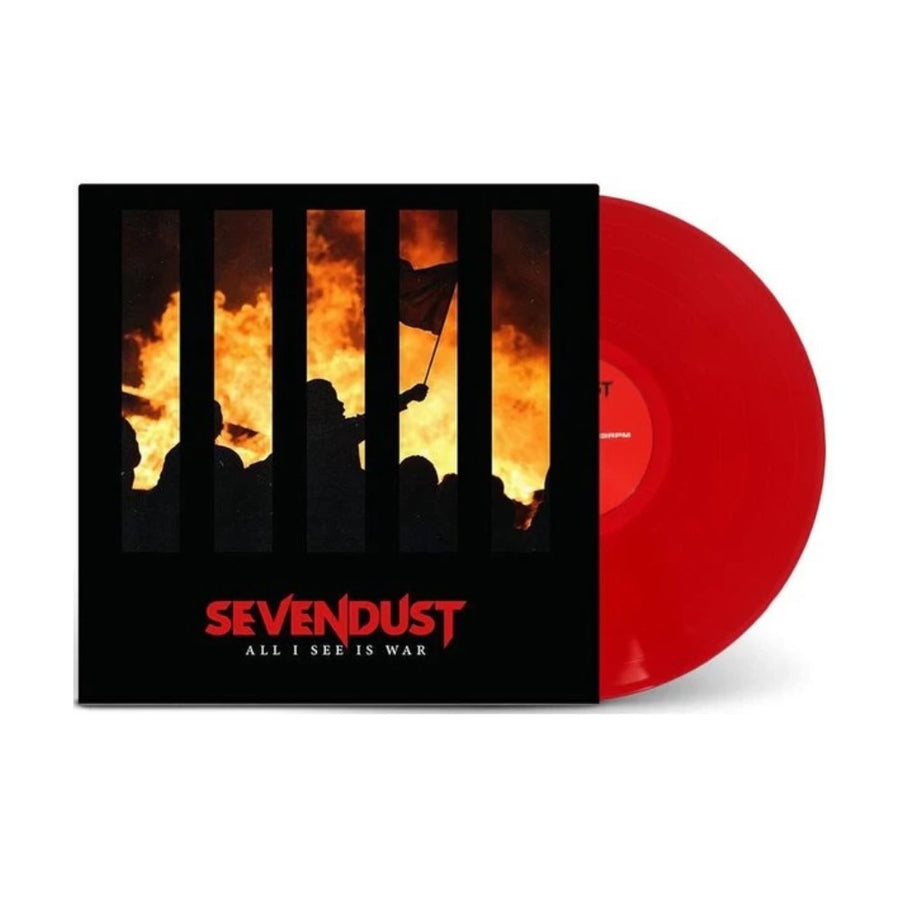 Sevendust - All I See Is War Exclusive Limited Red Color Vinyl LP