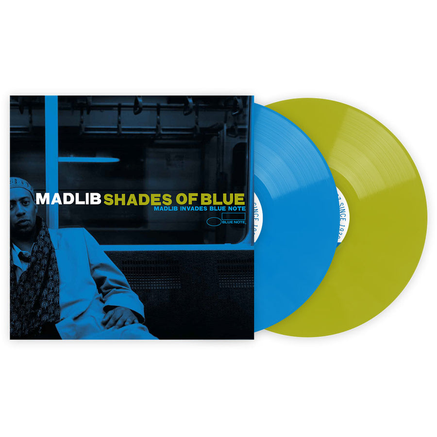 Madlib Shades Of Blue Exclusive VMP HipHop 2LP Green & Blue Colored Vinyl ROTM