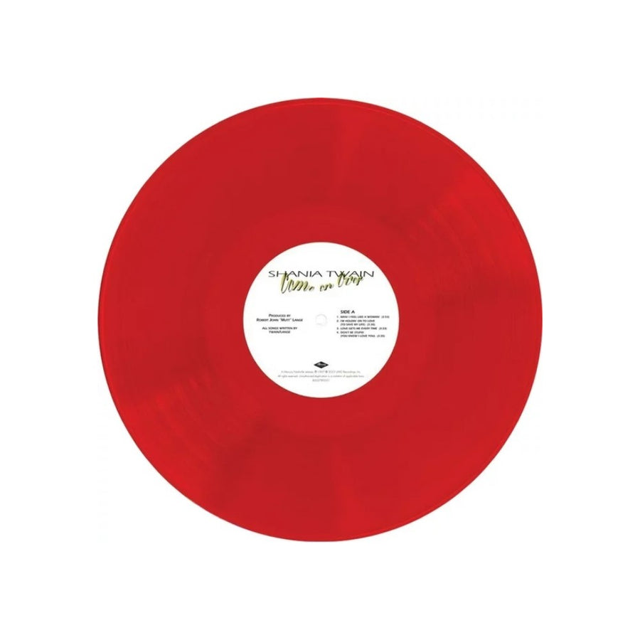 Shania Twain - Come On Over 25th Anniversary Diamond Edition Exclusive Red Color Vinyl 2x LP Record