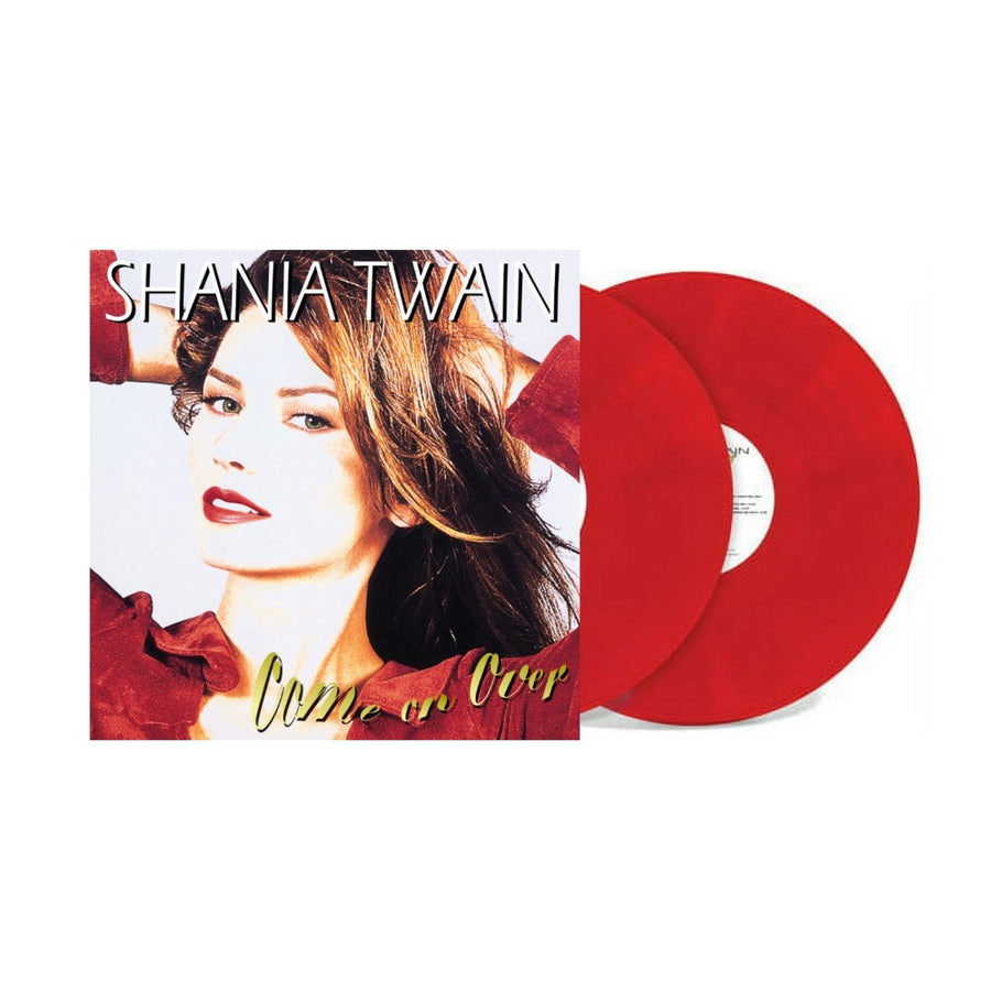 Shania Twain - Come On Over 25th Anniversary Diamond Edition Exclusive Red Color Vinyl 2x LP Record