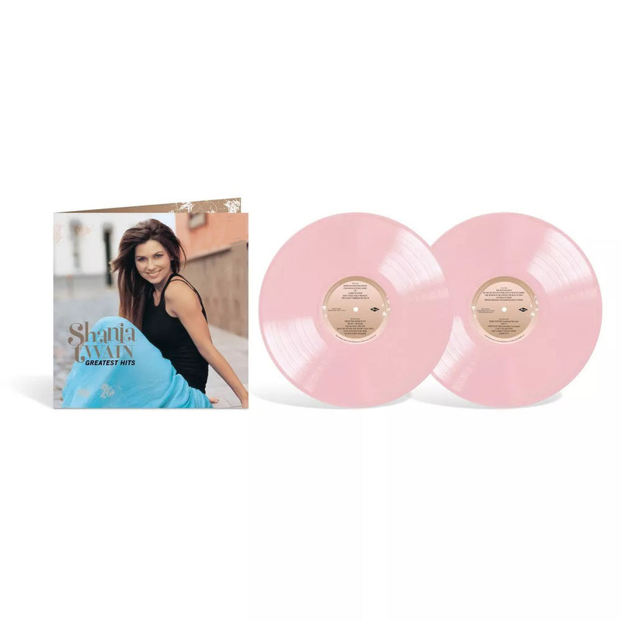 Shania Twain - Greatest Hits Exclusive Limited Baby Pink Color Vinyl 2x LP