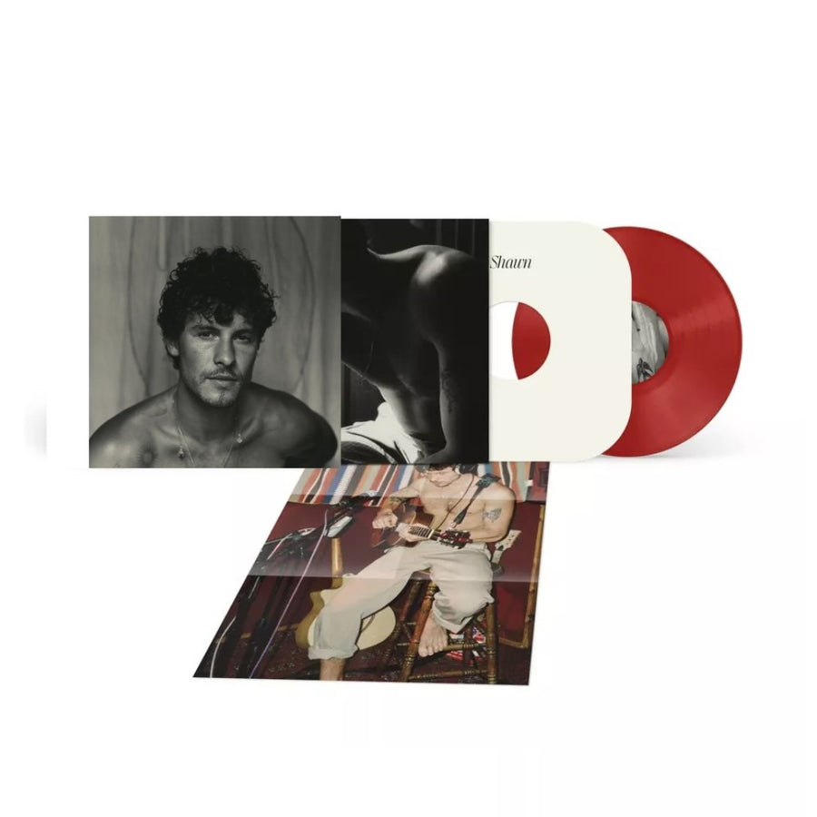 Shawn Mendes - Shawn Exclusive Limited Translucent Ruby Color Vinyl LP + Postcard