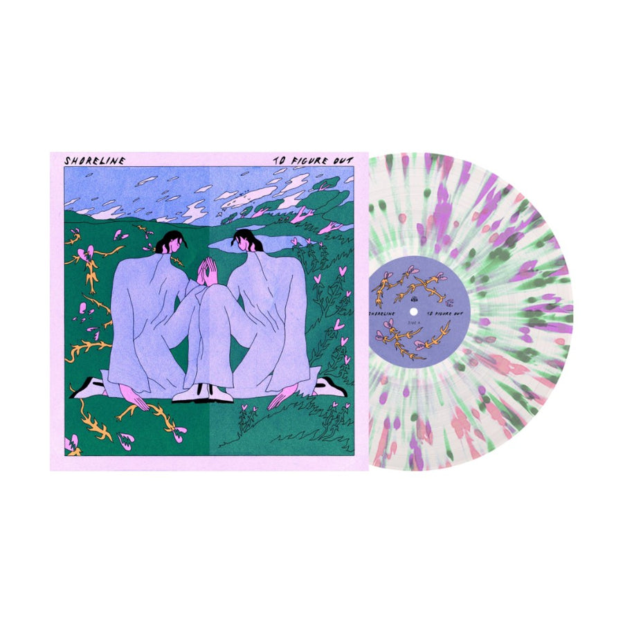 Shoreline - To Figure Out Exclusive Limited Clear with Violet/Baby Pink/Evergreen Splatter Color Vinyl LP
