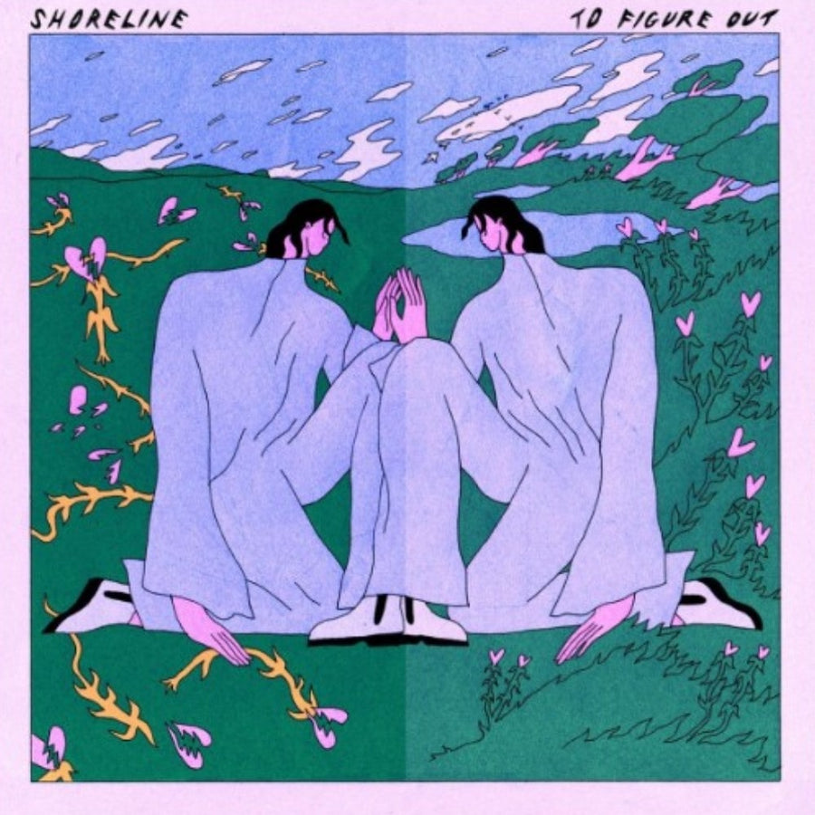 Shoreline - To Figure Out Exclusive Limited Violet & Baby Pink Aside/Bside with White Splatter Color Vinyl LP