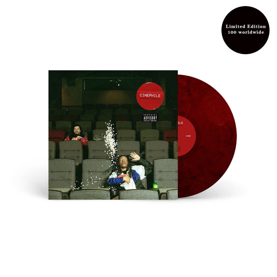 Sirius Blvck - Cinephile Exclusive Limited Edition Opaque Red Marble Color Vinyl LP