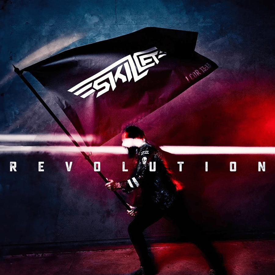 Skillet - Revolution Exclusive Limited Baby Blue/Black/Clear Color Vinyl LP