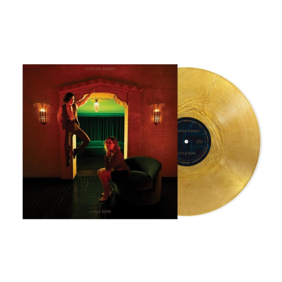 Sleater-Kinney - Little Rope Exclusive Limited Metallic Gold Color Vinyl LP