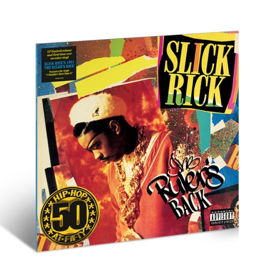 Slick Rick - The Ruler's Back Exclusive Limited Magenta Color Vinyl LP