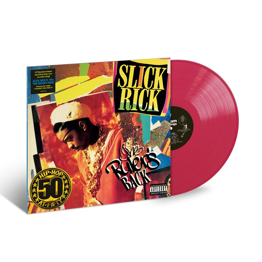 Slick Rick - The Ruler's Back Exclusive Limited Magenta Color Vinyl LP