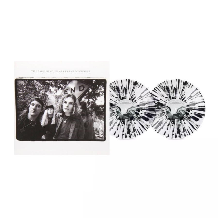 Smashing Pumpkins - Rotten Apples Greatest Hits Exclusive Limited Clear/Black Splatter Color Vinyl 2x LP