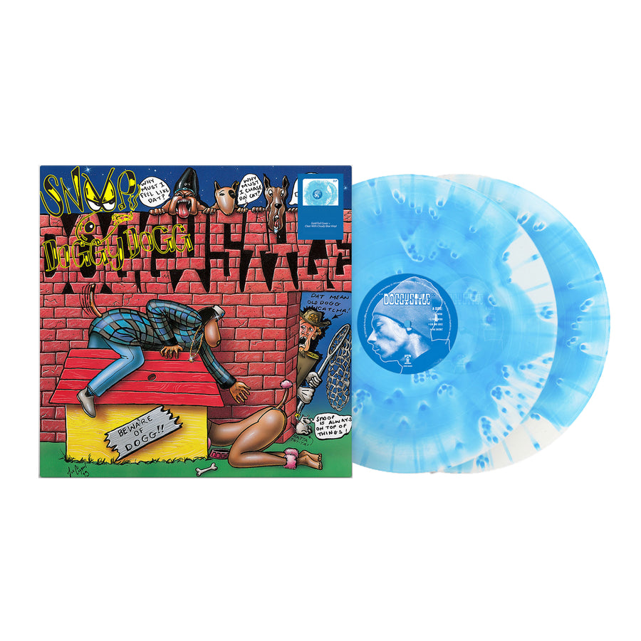 Snoop Doggy Dogg - Doggystyle Exclusive Clear Cloudy Blue 2xLP Colored Vinyl Record