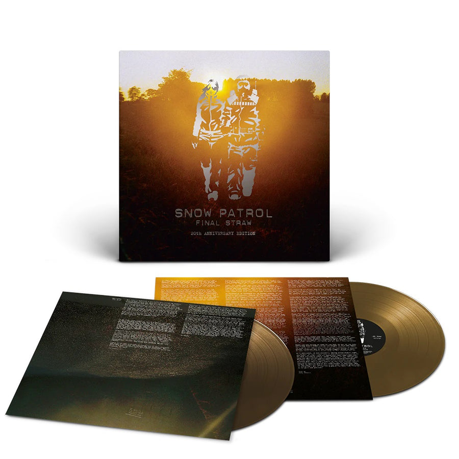 Snow Patrol - Final Straw (20th Anniversary Edition) Exclusive Limited Edition Gold Color Vinyl 2x LP Record