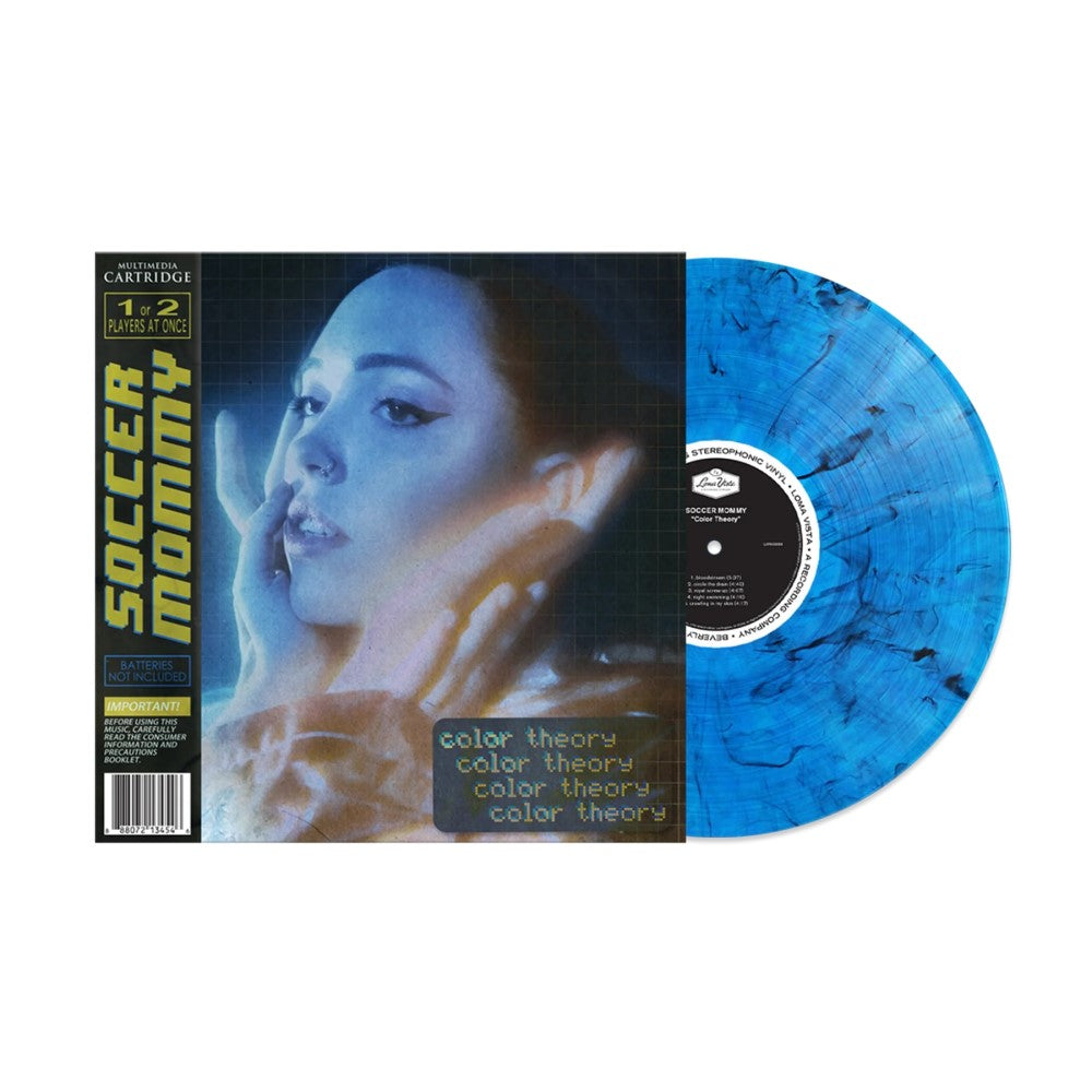 Soccer Mommy - Color Theory Exclusive Blue Smoke Vinyl LP ??? Vinceron