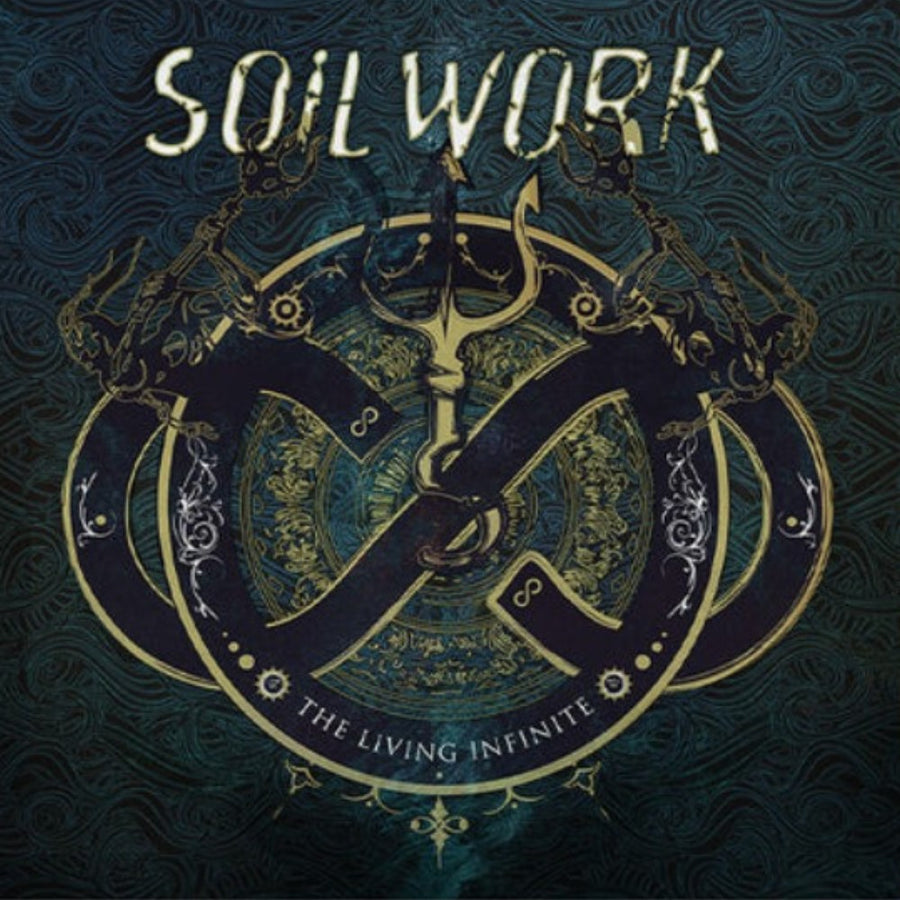 Soilwork - The Living Infinite Exclusive Limited Dark Green/Gold Sunburst Color Vinyl 2x LP