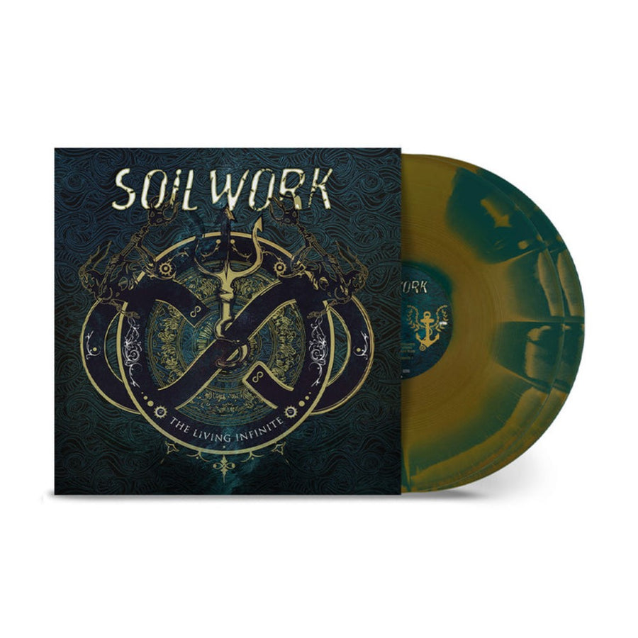 Soilwork - The Living Infinite Exclusive Limited Dark Green/Gold Sunburst Color Vinyl 2x LP