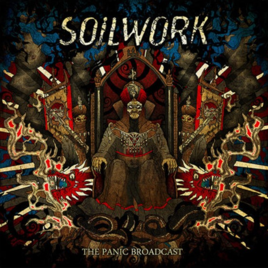 Soilwork - The Panic Broadcast Exclusive Limited Yellow/Black Sunburst Color Vinyl LP