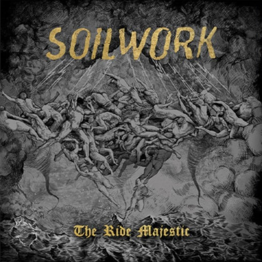 Soilwork - The Ride Majestic Exclusive Limited Silver/Gold Sunburst Color Vinyl 2x LP