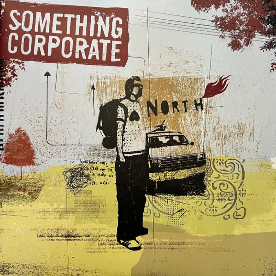 Something Corporate - North Exclusive Limited Red/Yellow Splatter Color Vinyl LP
