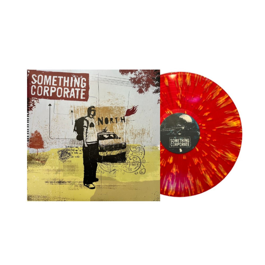 Something Corporate - North Exclusive Limited Red/Yellow Splatter Color Vinyl LP