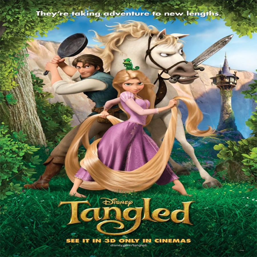 Songs from Tangled Exclusive Limited Lavender Color Vinyl Soundtrack-LP
