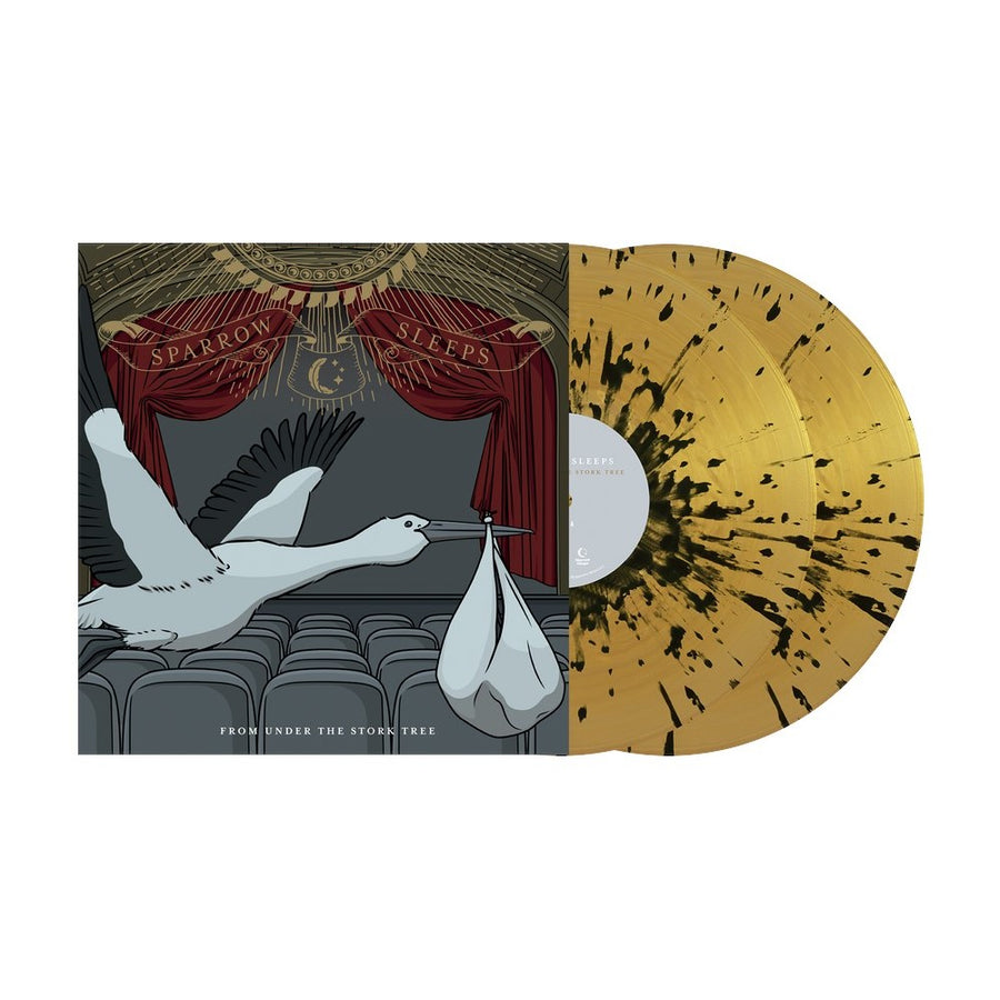 Sparrow Sleeps - From Under the Stork Tree Exclusive Limited Gold Nugget/Black Splatter Color Vinyl 2x LP