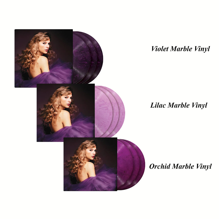 Speak Now Taylors Version Exclusive Limited Edition Lilac Violet & Orchid Marble Colored Vinyl Bundle Pack 9LP