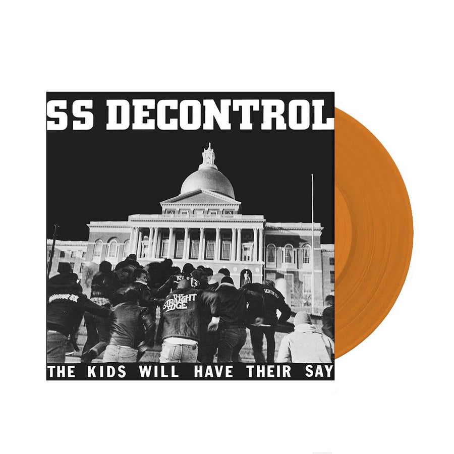SSD - The Kids Will Have Their Say Exclusive Limited Edition Opaque Orange Color Vinyl LP