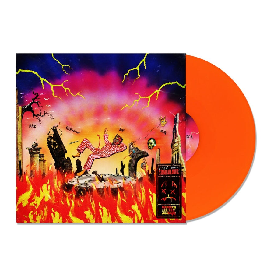 Stand Atlantic - F.E.A.R. Exclusive Limited Edition Neon Orange Color Vinyl LP Record