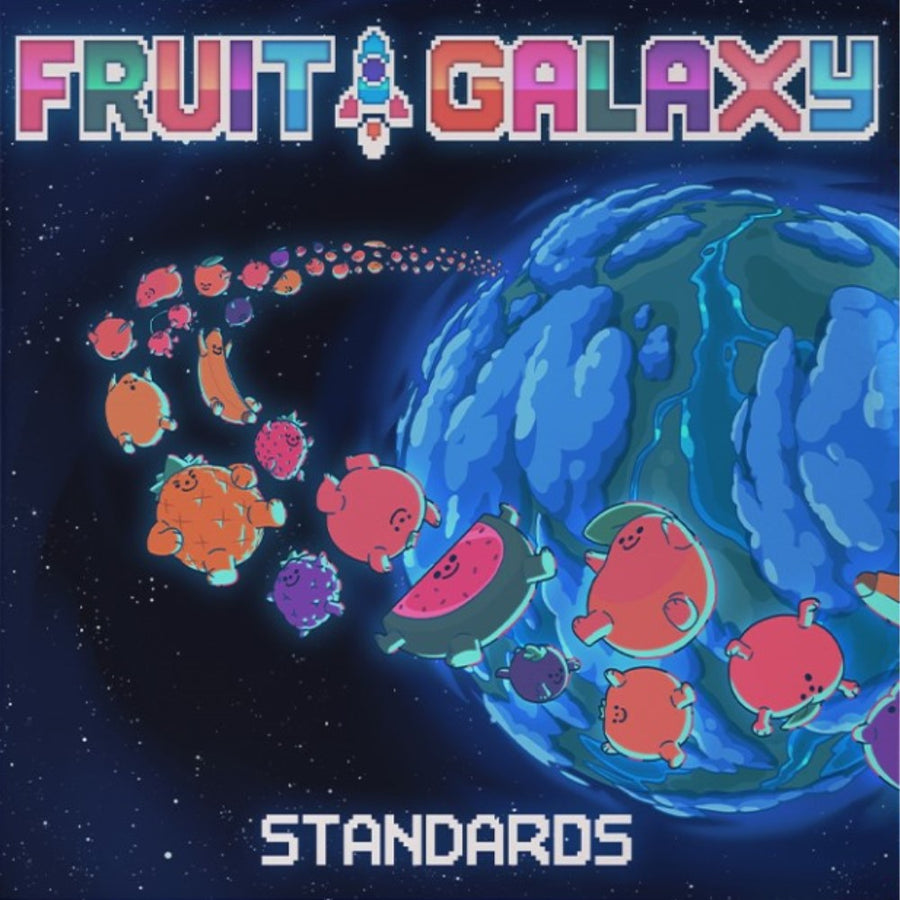 Standards - Fruit Galaxy Exclusive Limited Red/Clear Marble Dragon Fruit Vinyl LP