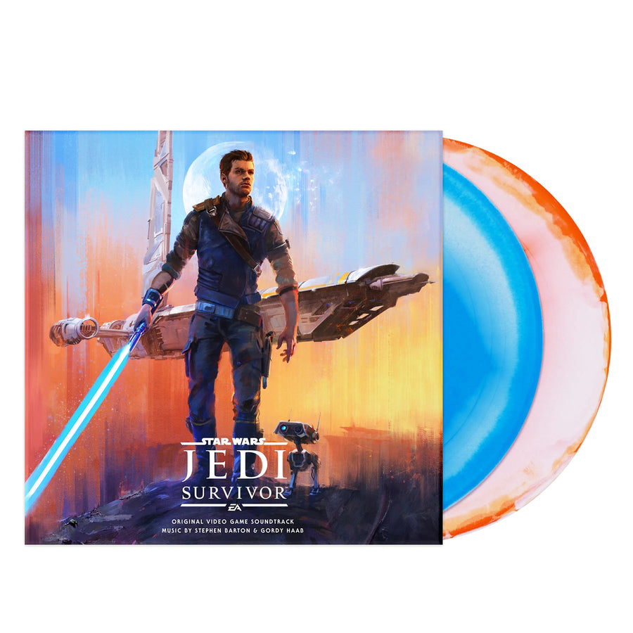 Star Wars Jedi Survivor Original Video Game Soundtrack Lightsaber Colored 2xLP Vinyl