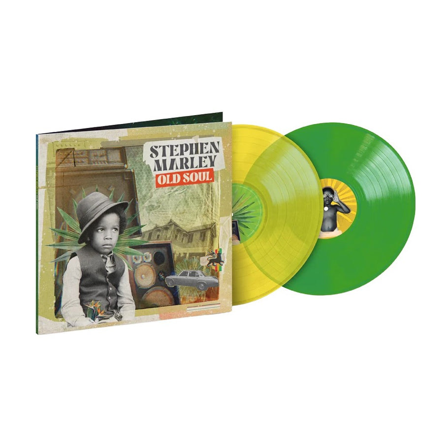 Stephen Marley - Old Soul Exclusive Limited Translucent Green/Yellow Color Vinyl 2x LP