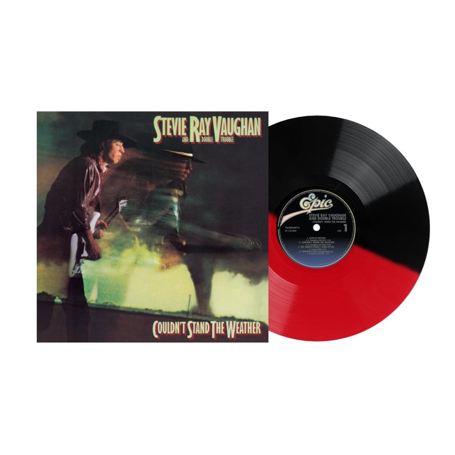 Stevie Ray Vaughan And Double Trouble - Couldn't Stand the Weather Exclusive Club Edition ROTM Red/Black Split Color Vinyl LP