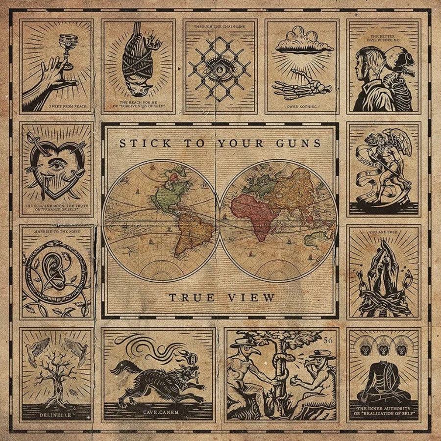 Stick To Your Guns - True View Exclusive Limited Swamp Green/Black & White Splatter Color Vinyl LP